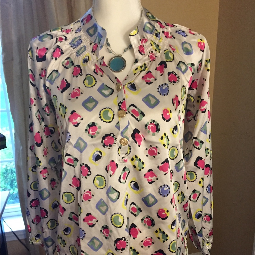 💼 Tracy Negoshian long sleeved blouse - Kira